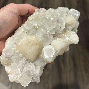 Apophyllite & Stilbite Crystal Specimen , 
locality Nasik , India